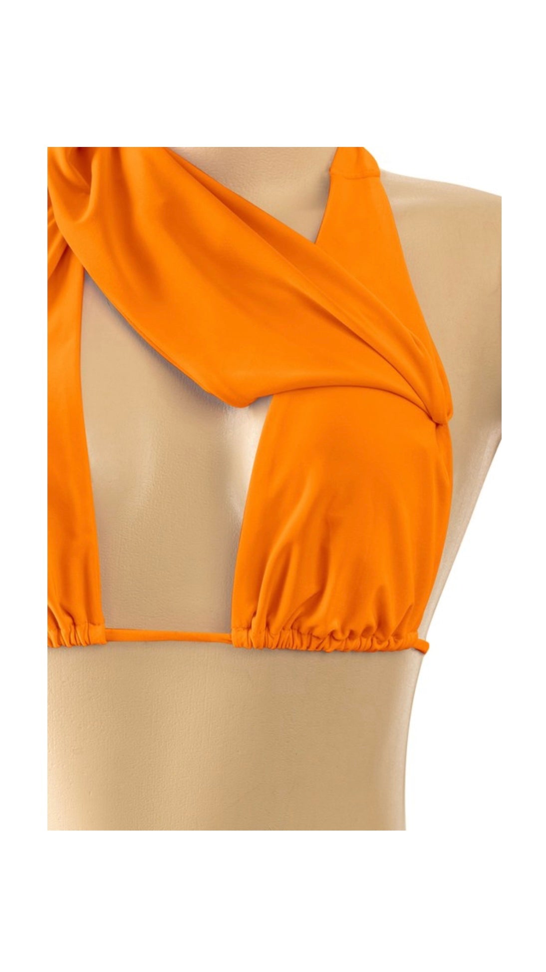 Halter Orange top
