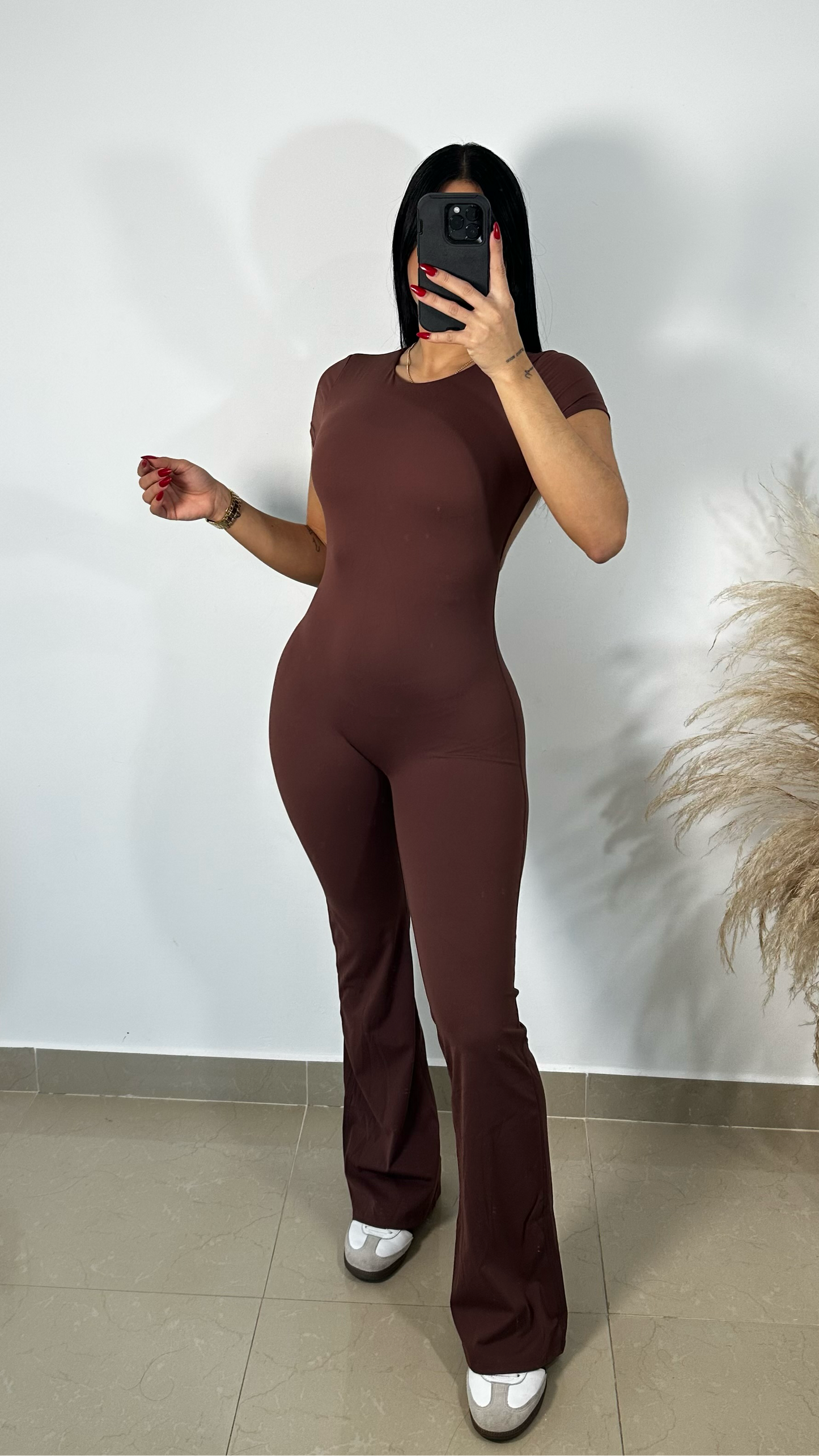 Basic brown jumpsuit restock