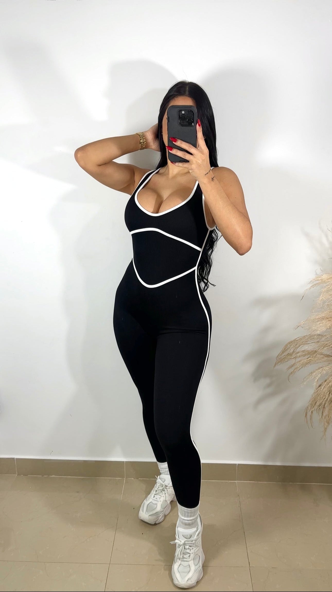 Sport jumpsuit B&W