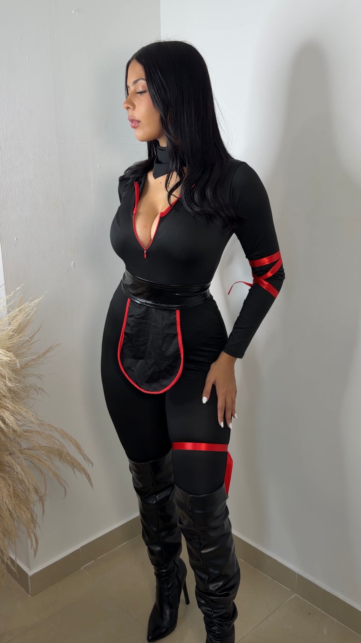 Ninja jumpsuit custome