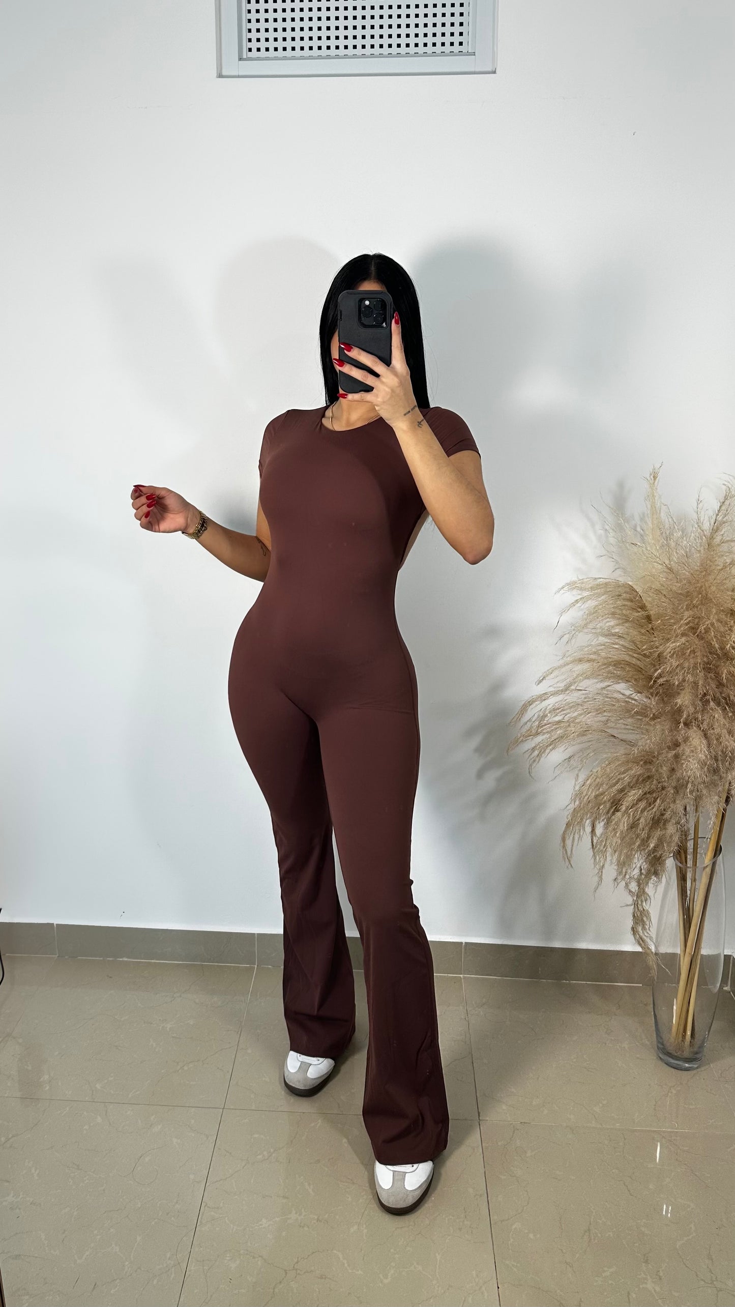 Basic brown jumpsuit restock