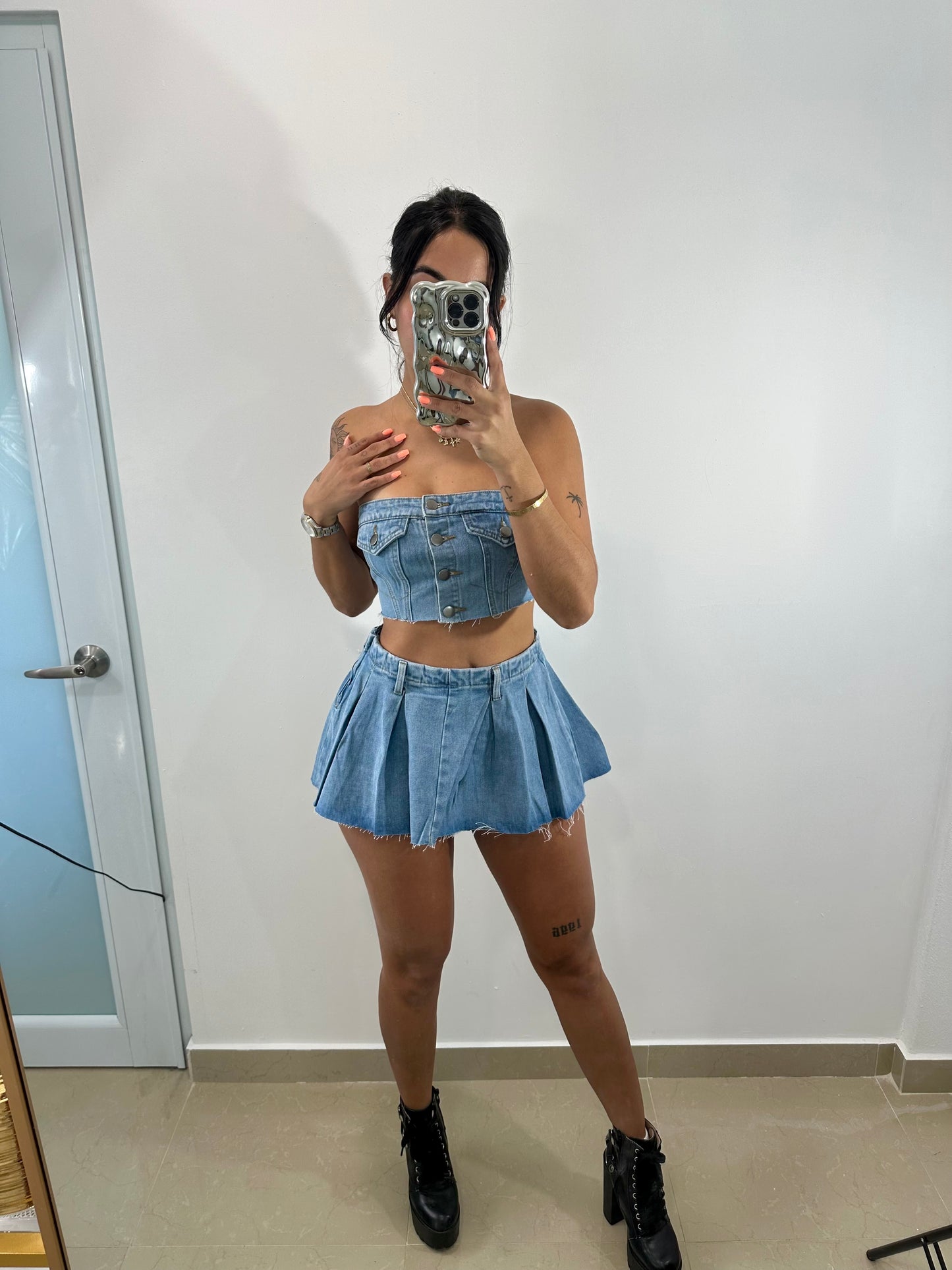 Exclusive denim set