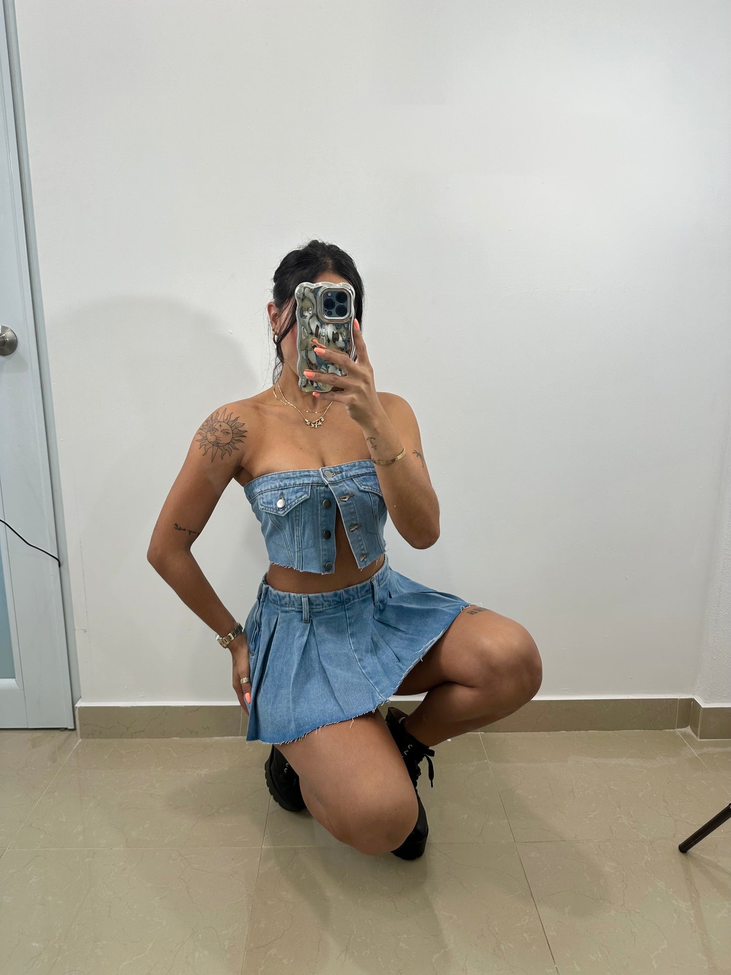 Exclusive denim set
