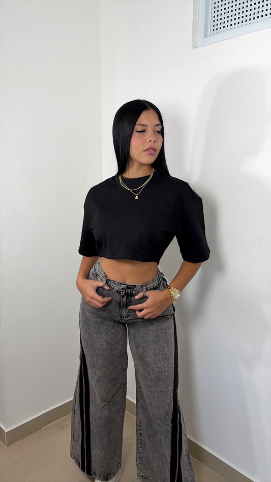 Tshirt crop over size