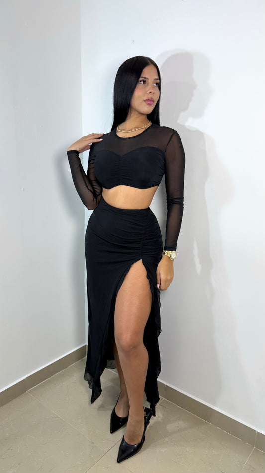 Maxi skirt set