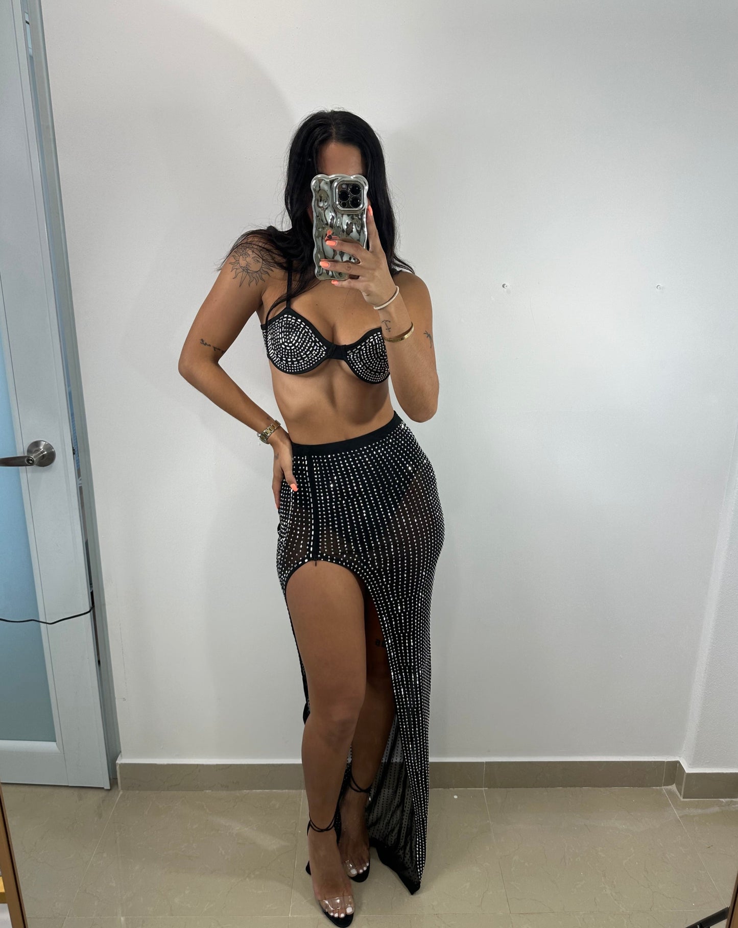 Mesh sexy set