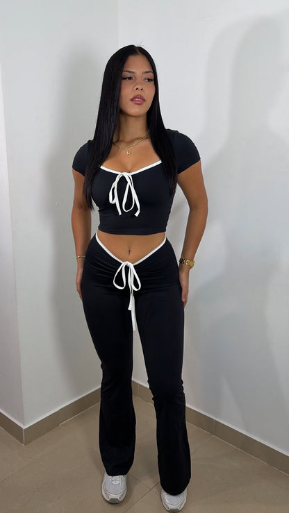 Black & white sport set