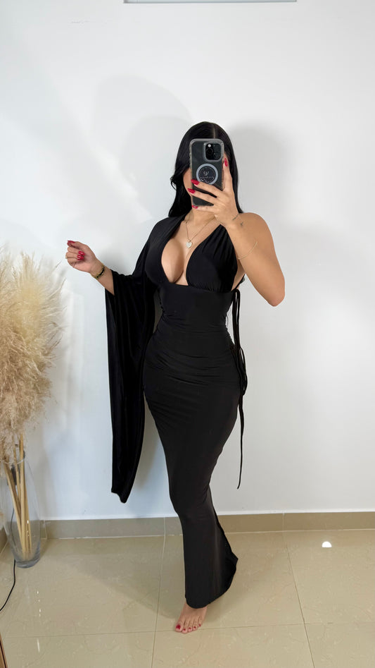 pretty elegant black dress