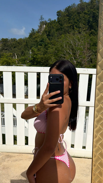 Contrast pink swim PRE ORDEN