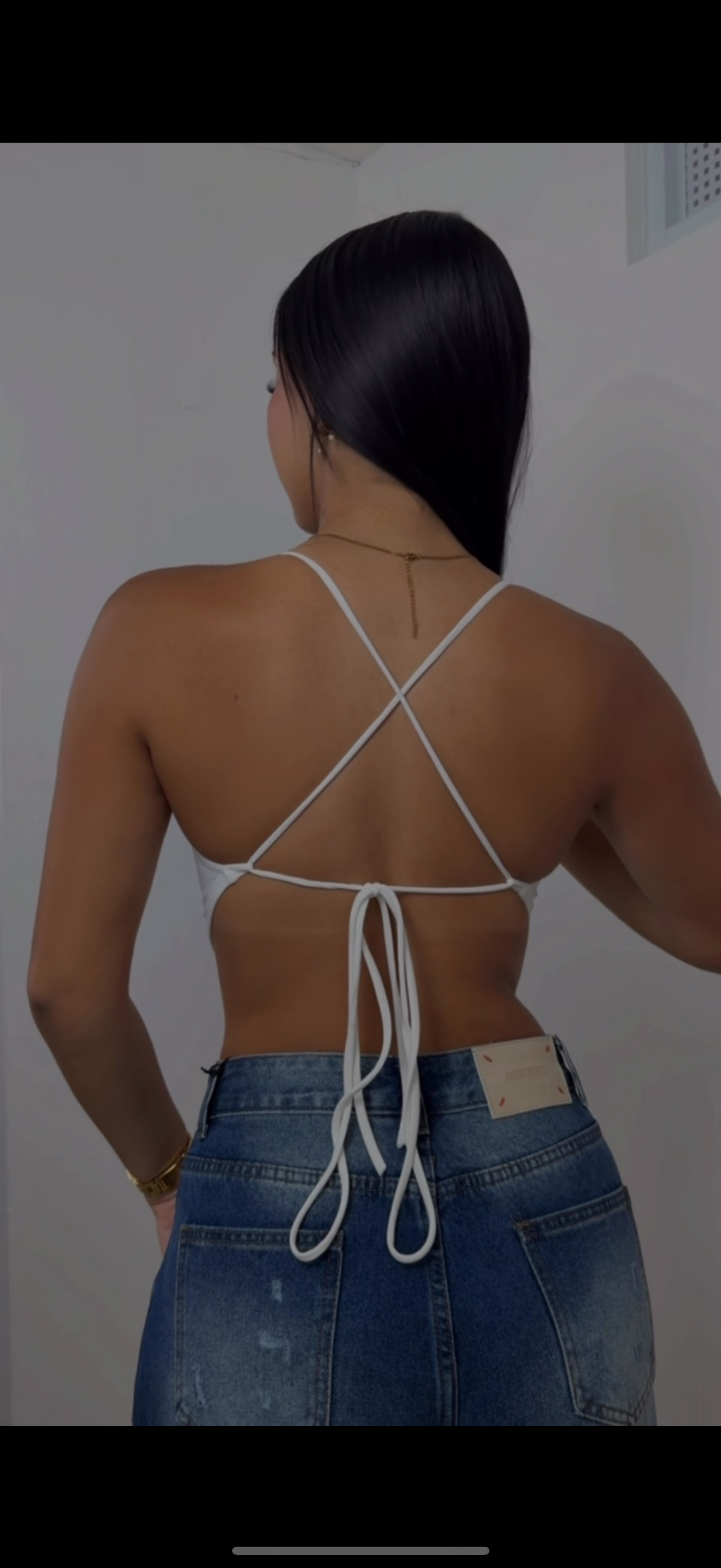 White adjustable top