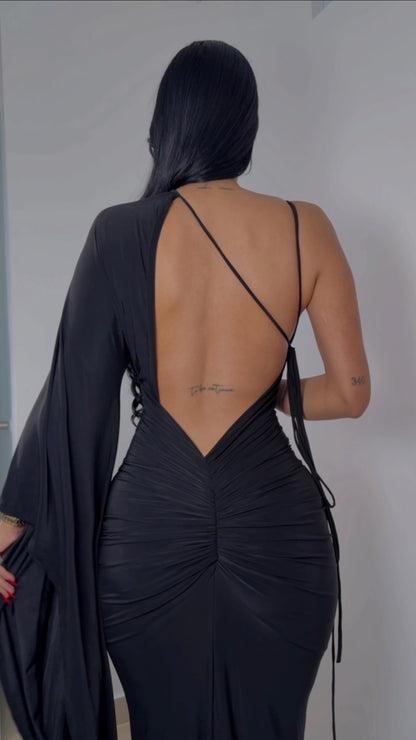 pretty elegant black dress