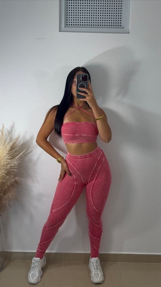 Red Washed set