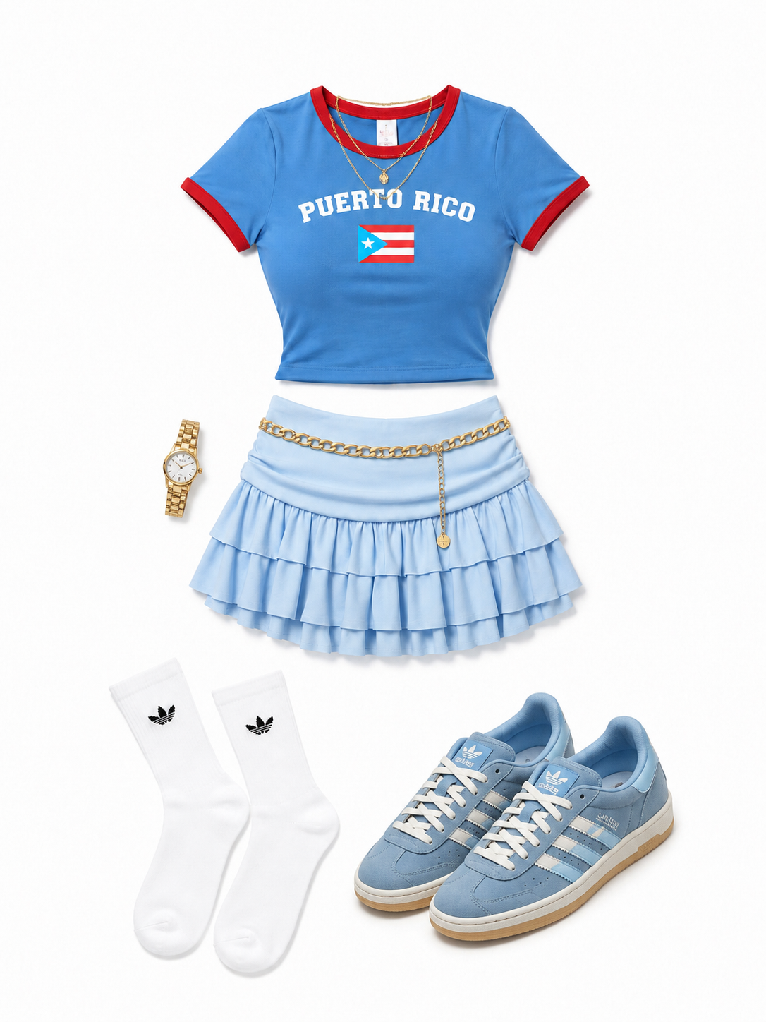 PR crop top