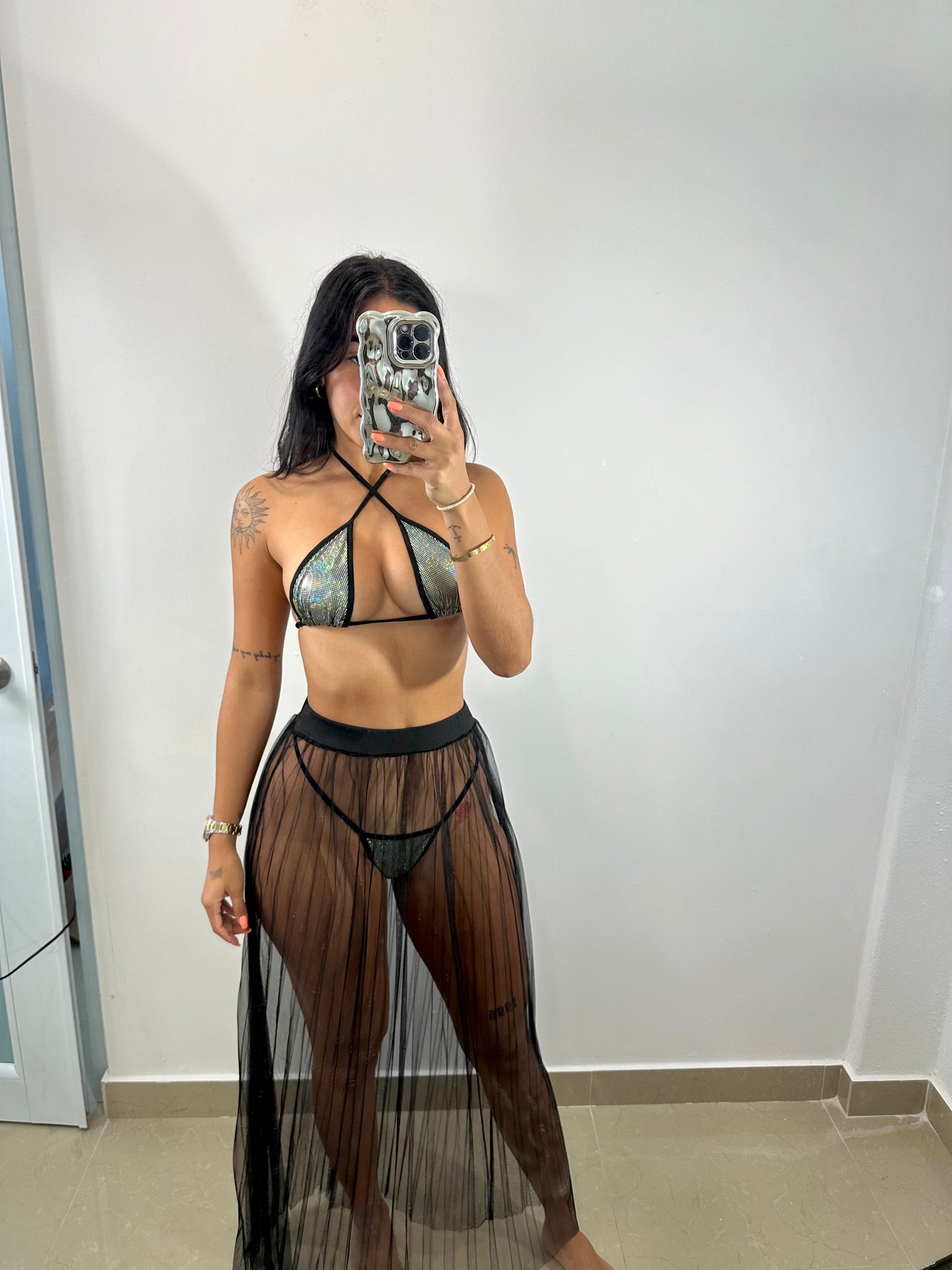 Mesh 3 pieces set