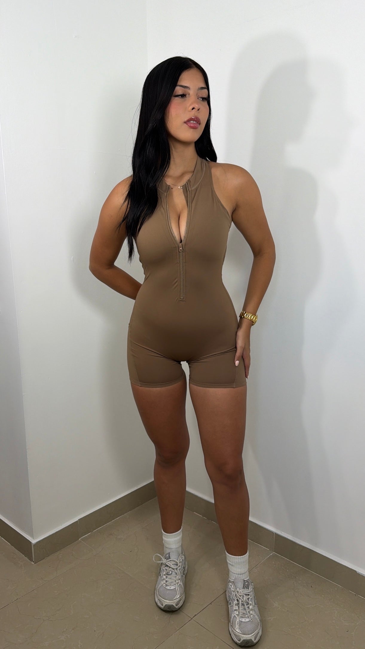 Perfect sport nude jumpsuit