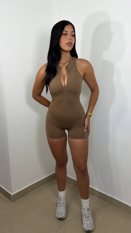 Perfect sport nude jumpsuit