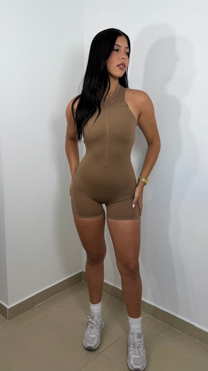 Perfect sport nude jumpsuit