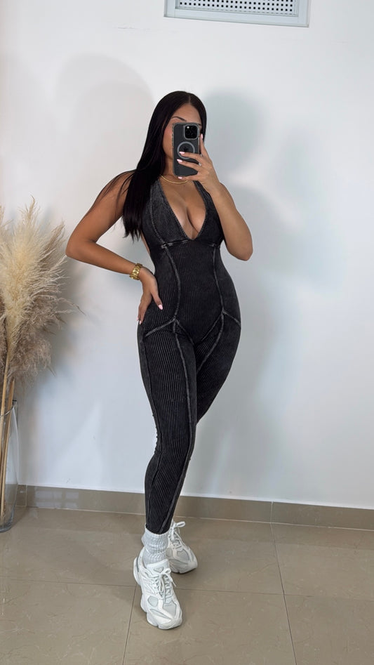 Black sexy jumpsuit