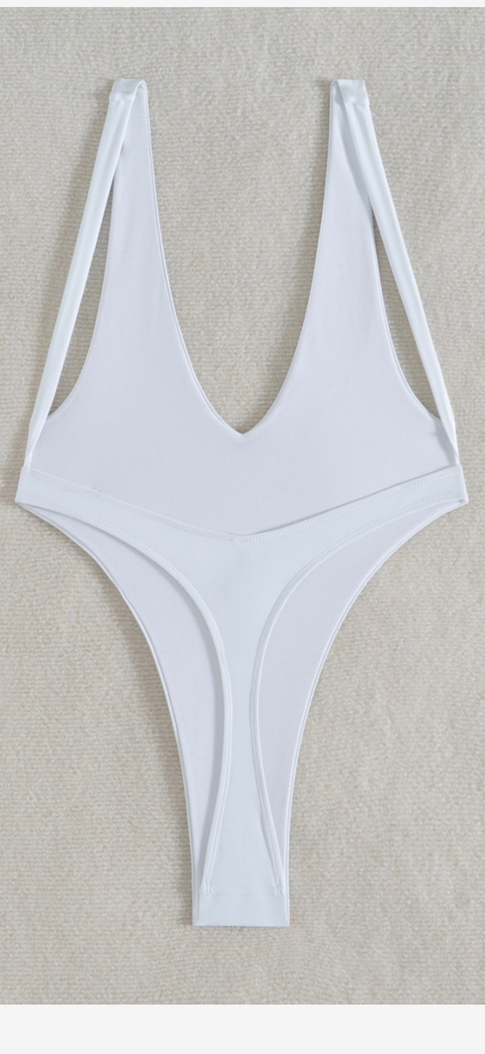 High cut bodysuit