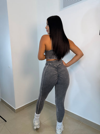 Grey mineral sport set