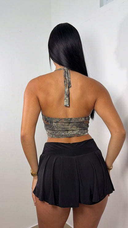 Militar Halter top