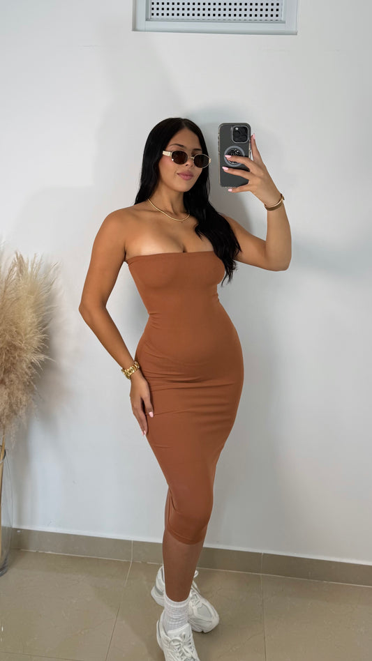 Basic Brown dress