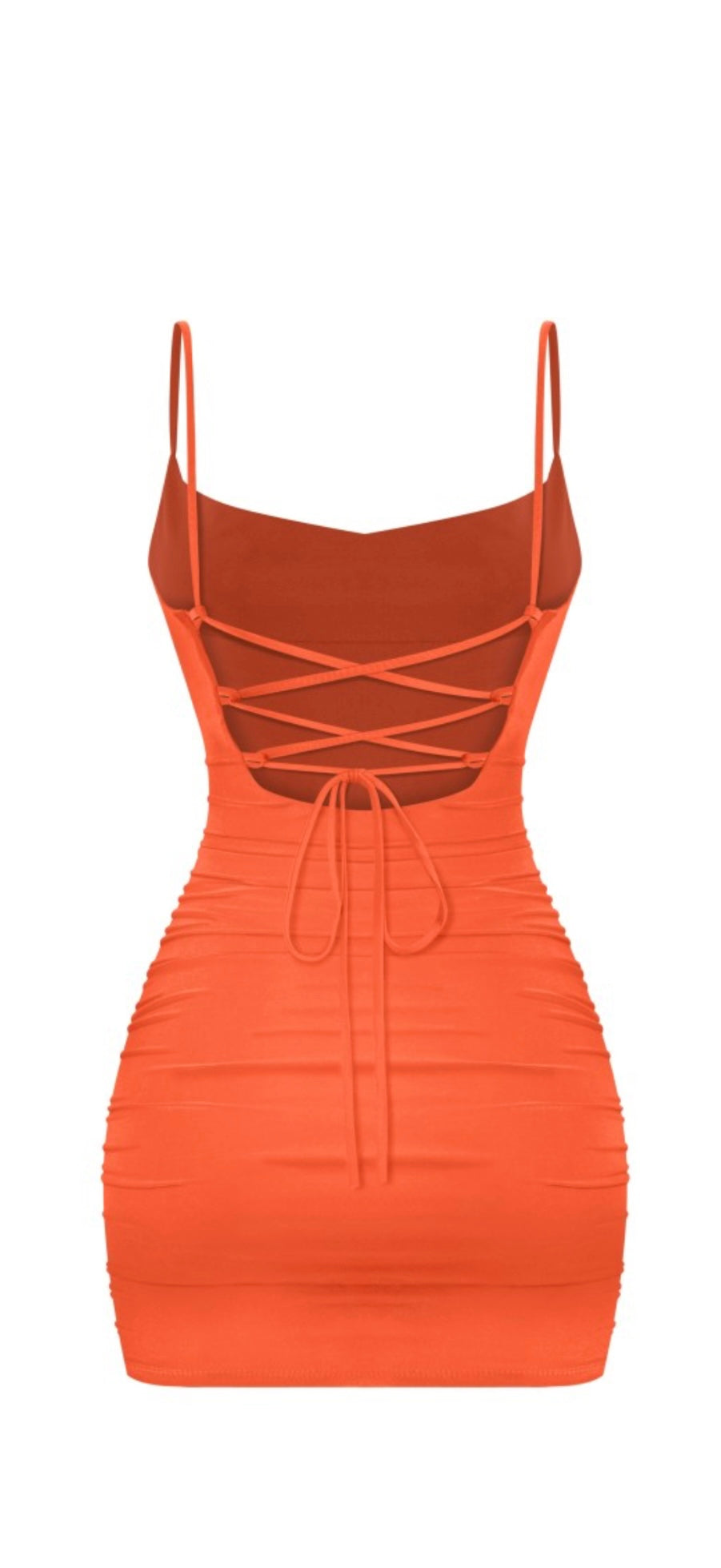 Orange dress