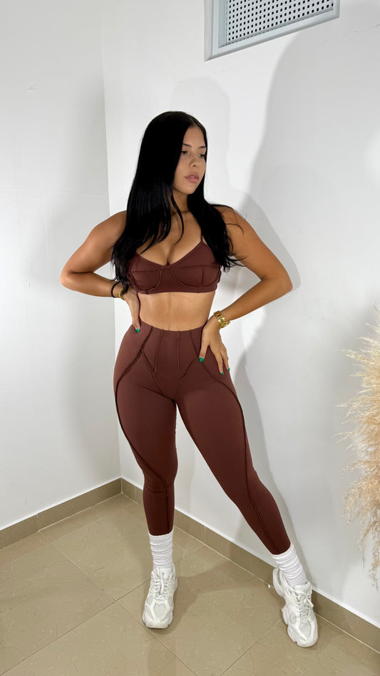 Perfect gym Brown set