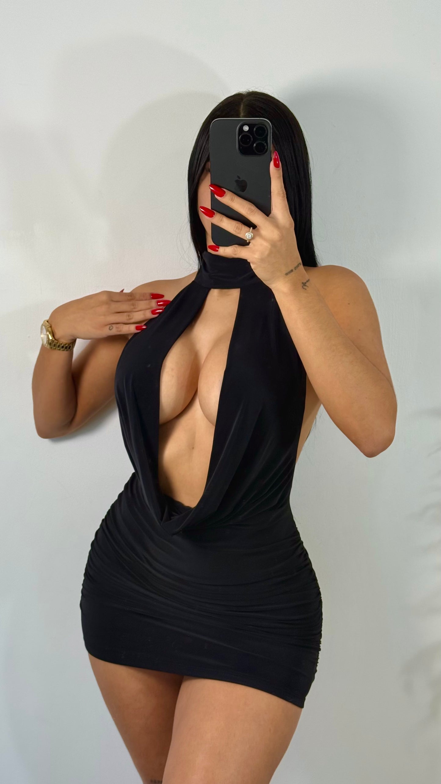 Elegant black dress