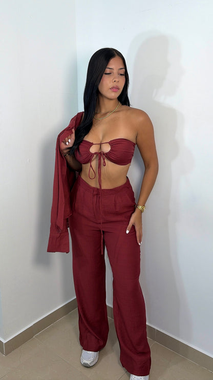3 pieces pant set