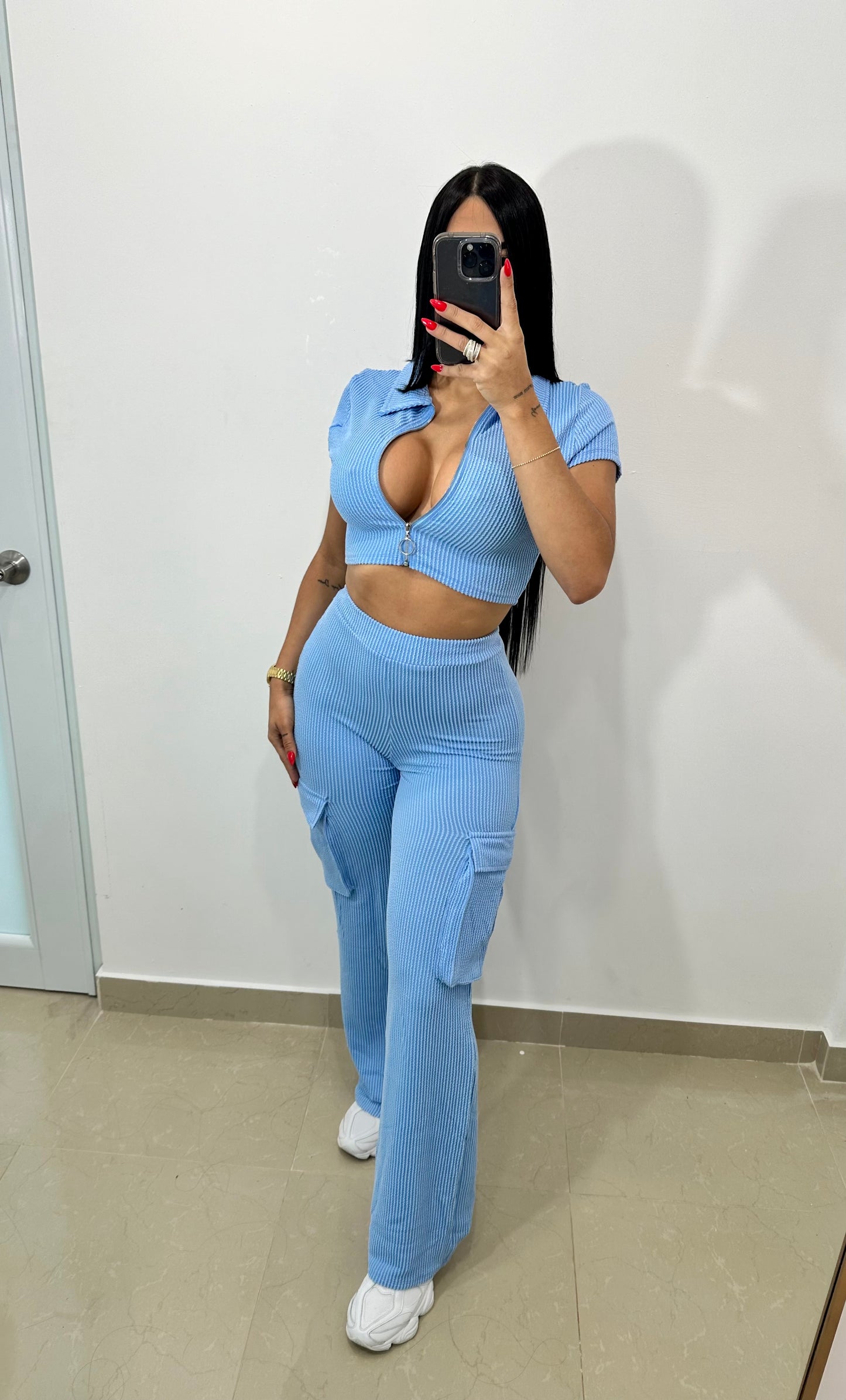 Comfy sky blue set