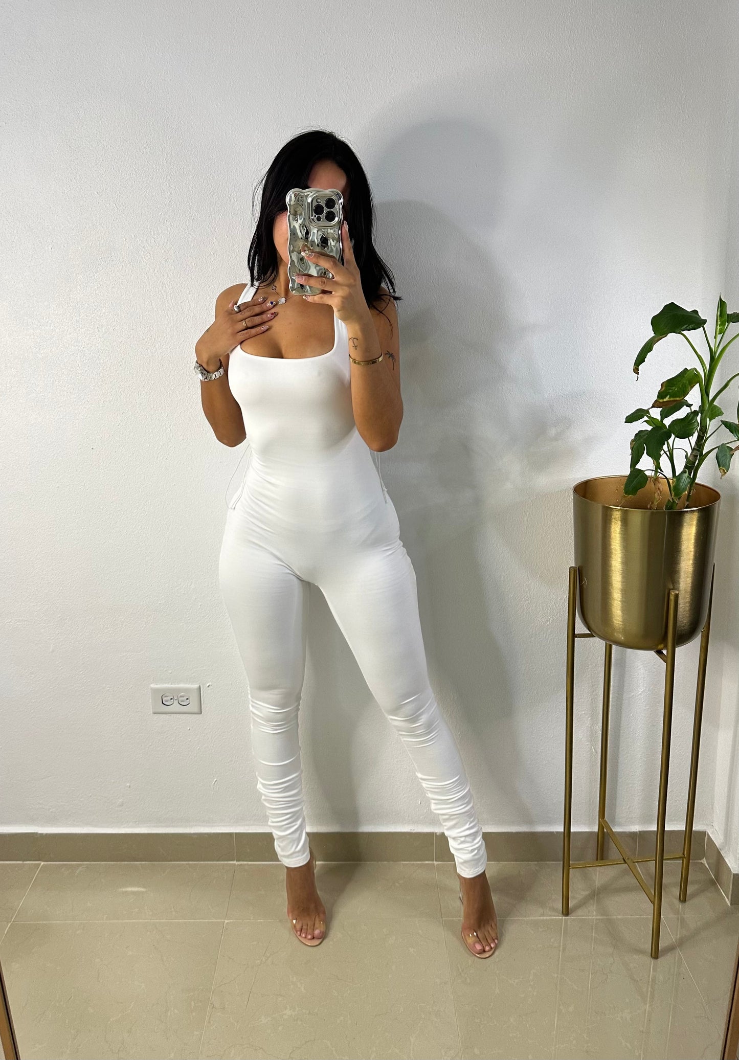 WHITE JUMPSUIT